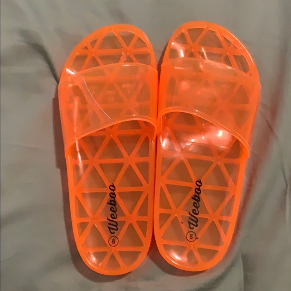 Orange jelly slides